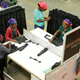Workers at textile factory in Hawassa Industrial Park in Ethiopia Nov. 17, 2017.